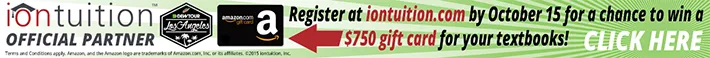 iontuition official student loan partner of the 2015 Dew Tour