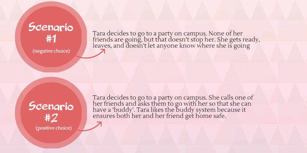 2 scenarios about campus safety