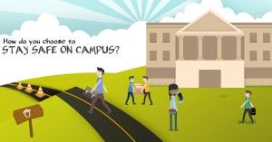 Staying Safe on College Campus Image
