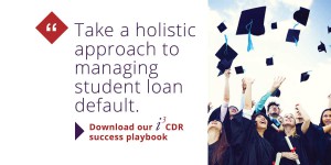 CDR, CDR Playbook, Cohort Default Rate, i3 Group, student loan debt