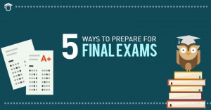 Five ways to prepare for final exams