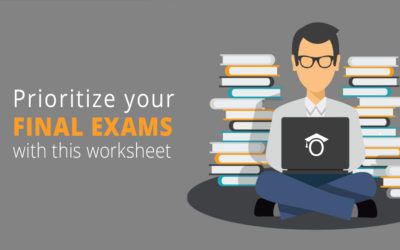 Students: Prioritize your final exams using this worksheet