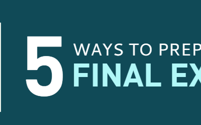 Five ways to prepare for finals week