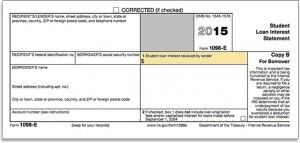 Student loan interest, Taxes, 1098-E Tax Form