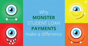 How to make monster student loan payments
