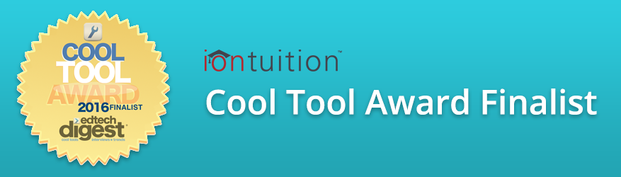 iontuition earns finalist spot in the 2016 EdTech Digest Cool Tool Awards