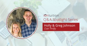 Q&A Spotlight, student loan repayment, Holly and Greg Johnson, Club Thrifty