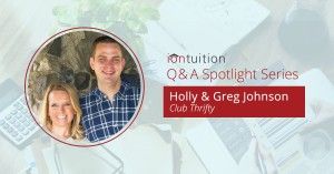 Q&A Spotlight, student loan repayment, Holly and Greg Johnson, Club Thrifty