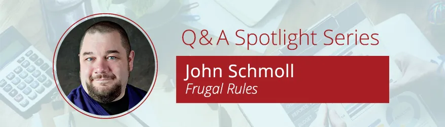 John Schmoll on personal finance ft image