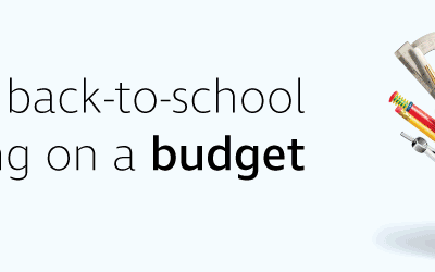 Tips for back-to-school shopping on a budget
