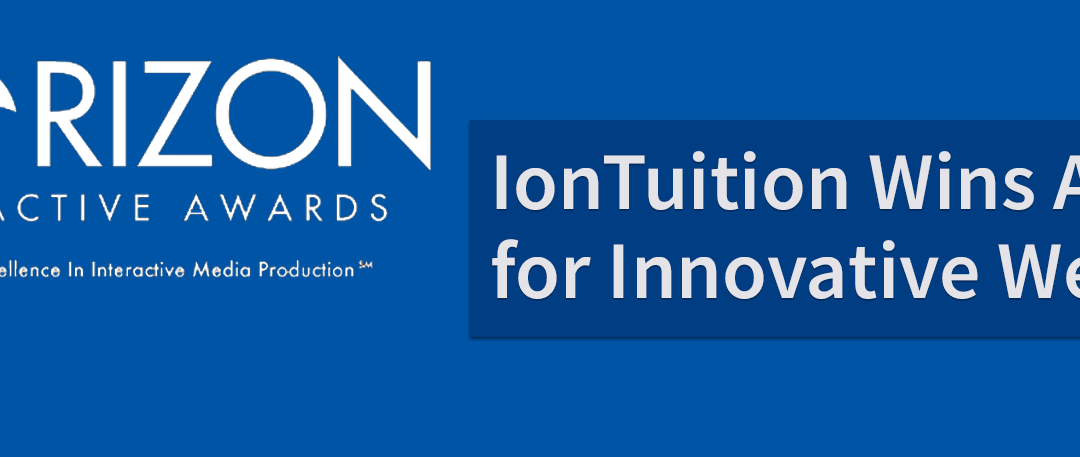 IonTuition Wins 2016 Horizon Interactive Award