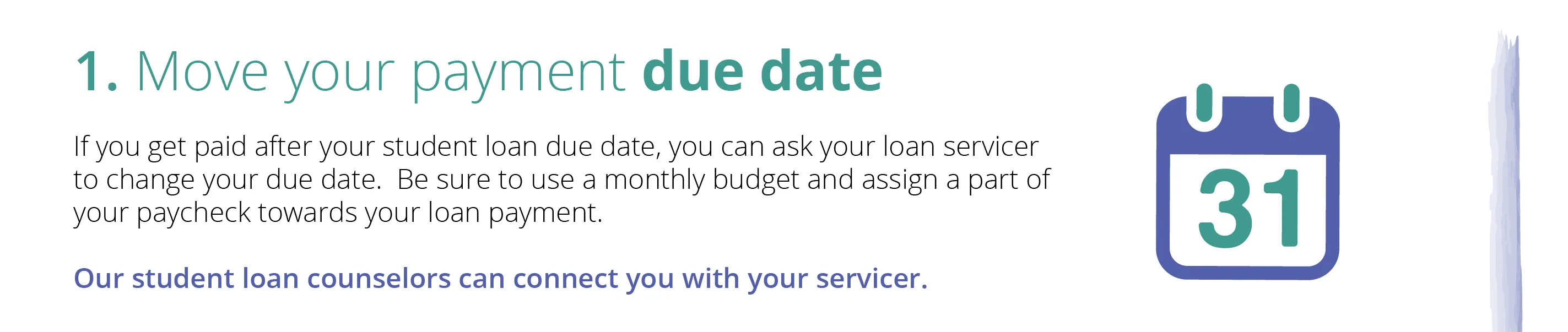 Student Loan Payments due date