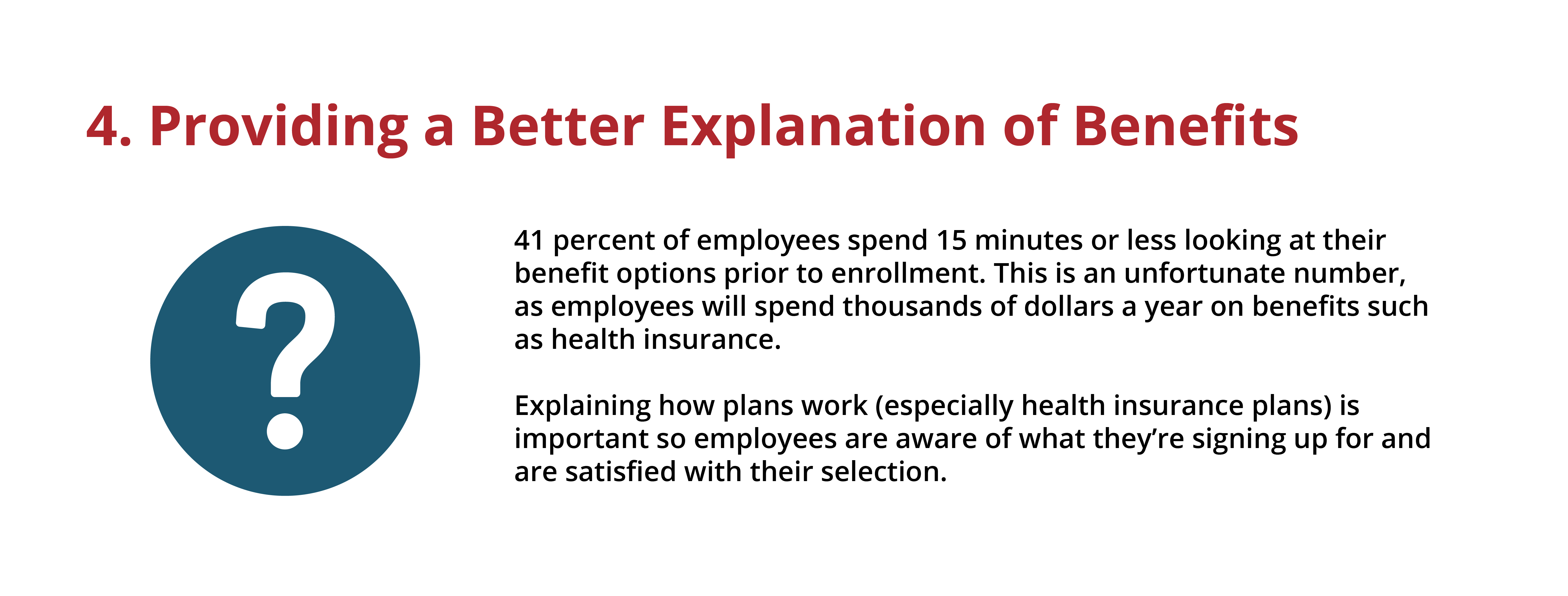 better explanation of employee benefits