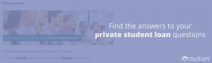 private student loan banner