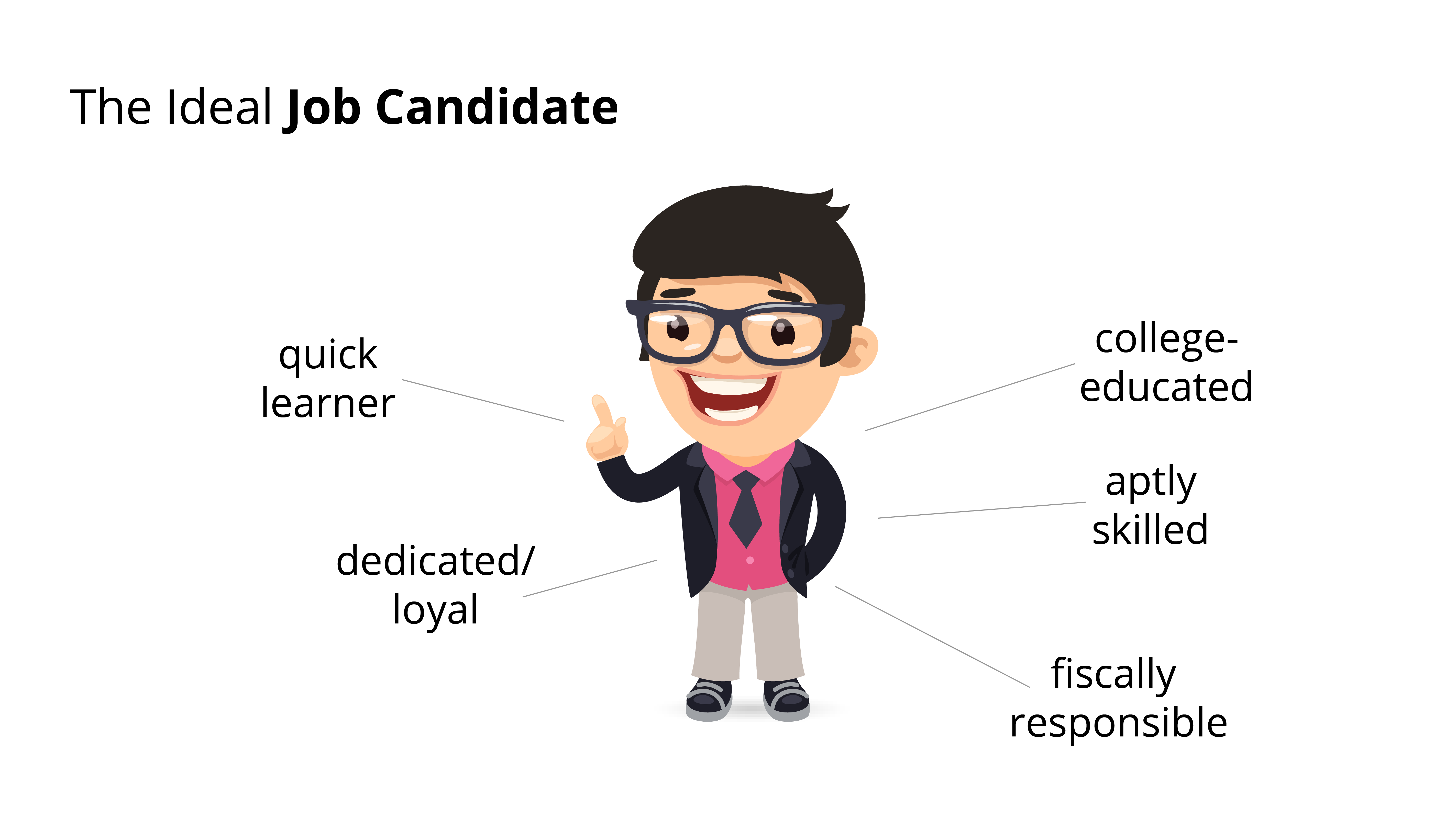 the ideal job candidate