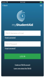 my student aid app