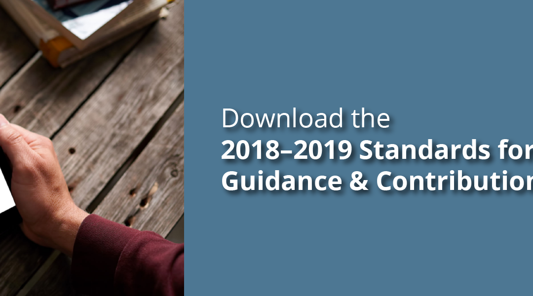 Download the 2018-2019 Standards for Student Loan Guidance & Contribution Programs