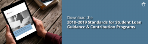 Download the 2018-2019 Standards for Student Loan Guidance & Contribution Programs