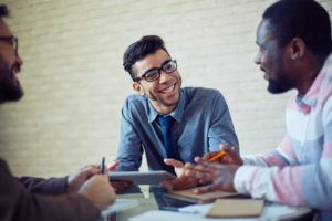 Managers Discussing IonTuition