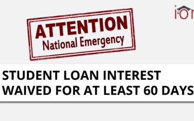 Details Released from Dept. of Education on Federal Student Loan Interest Waiver