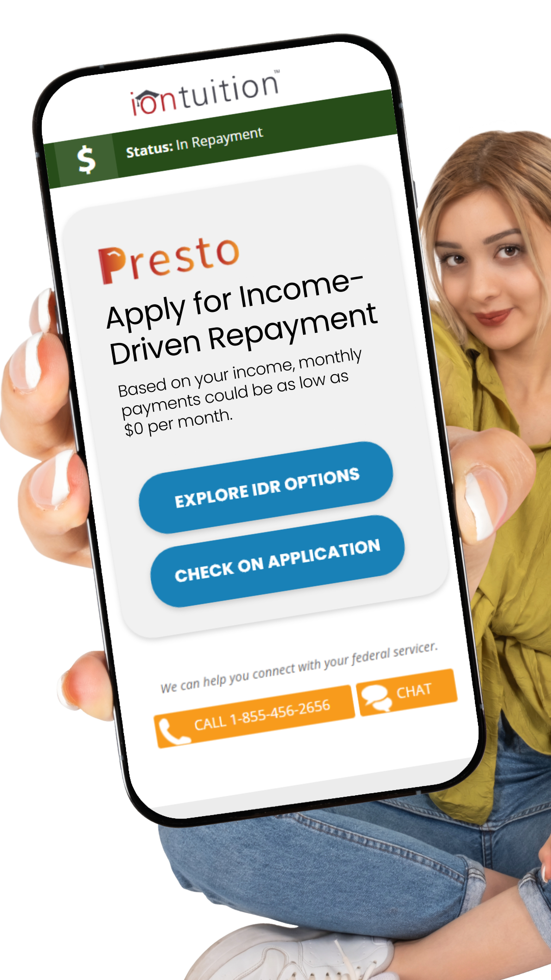 Income-Driven Repayment through Presto
