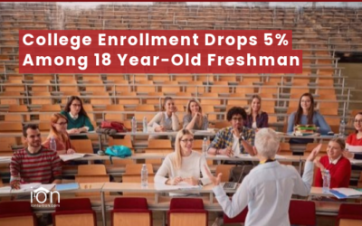 College Enrollment Drops 5% Among 18-year-old Freshman