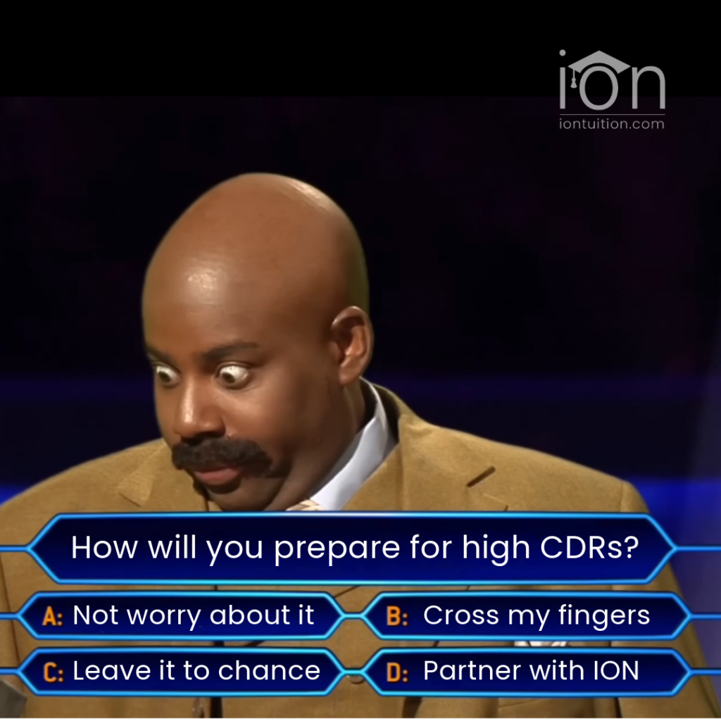 how will you prepare for high cohort default rates?