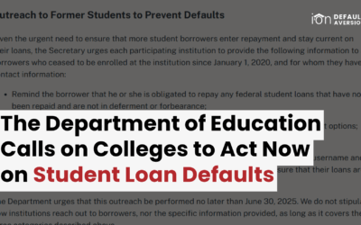 Department of Education Calls on Colleges for Student Loan Default Aversion